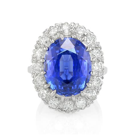 Blue Sapphire Princess Diana Ring The Natural Sapphire Company Blog