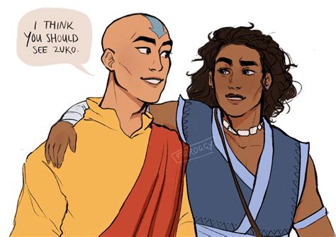 debbie 🌸🐸 on twitter 🌊🔥 ambassador sokka meets with the fire lord 🔥🌊 and when he sees him
