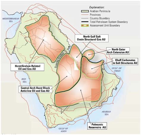 —lower Silurian Qusaiba Paleozoic Total Petroleum Systems Arabian