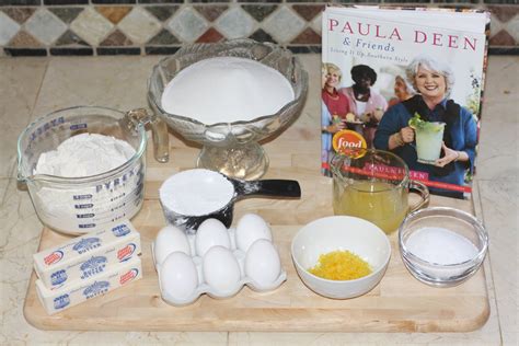 In the bowl of a stand mixer, combine all dough ingredients (up to the for filling note) and mix on medium speed for about 10 minutes. Life At Willow Cottage: Paula Deen's Lemon Bars