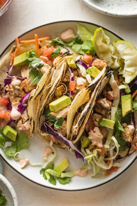 Baja Chicken Tacos Nourish And Fete