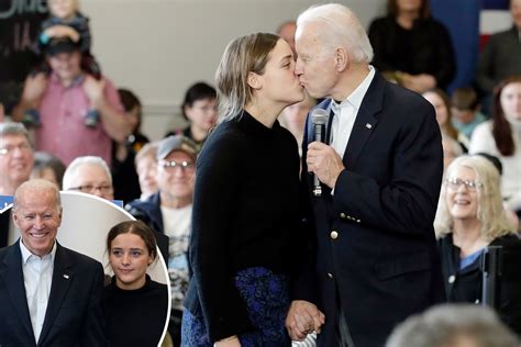 Joe Biden Creeps Out Fans By Kissing His 19 Year Old Granddaughter On