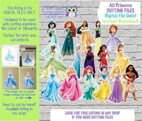 Disney Princess Centerpiece Disney Princess Birthday Etsy Disney