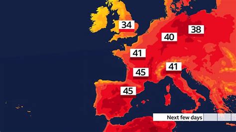 European Heatwave Sets New June Temperature Records Bbc News