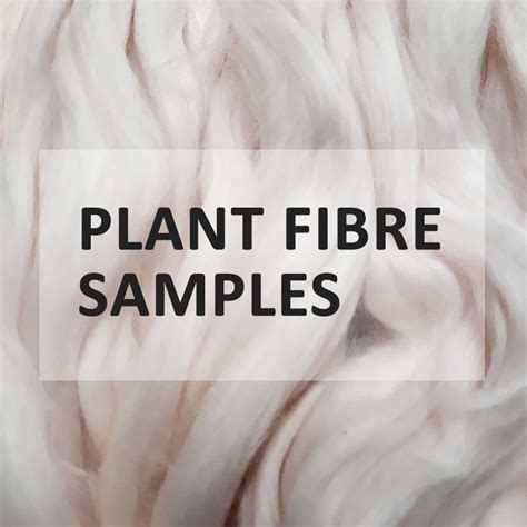 Plant Fibres Sample Card George Weil