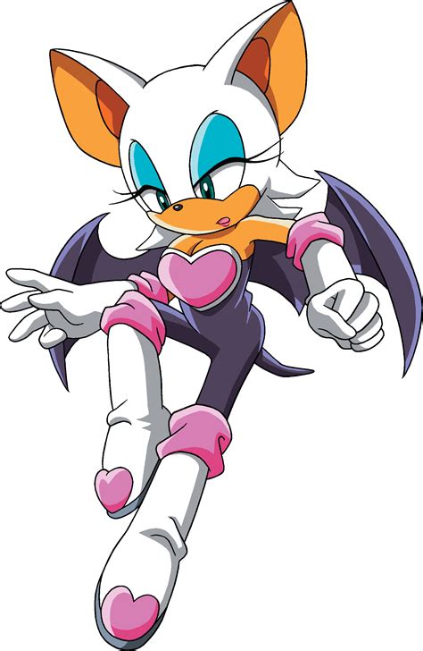 Sonic X Rouge The Bat Series Transparent Png Png Mart
