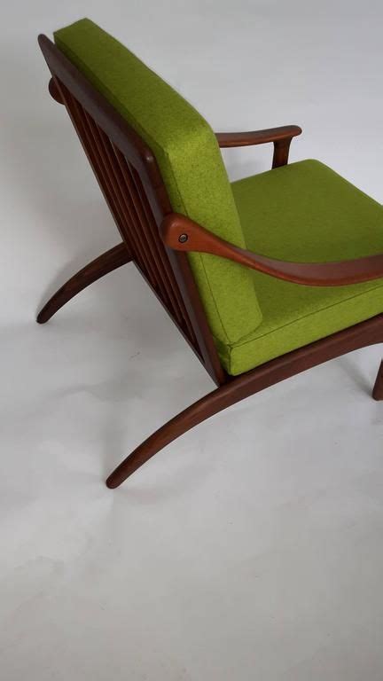 1950s Arne Hovmand Olsen Lounge Chair For Komfort Denmark 4 Mid