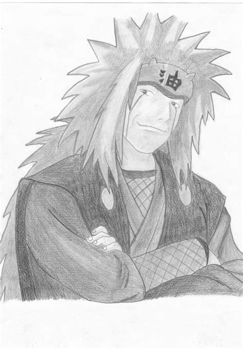 Jiraya Drawing By Daniptx On Deviantart