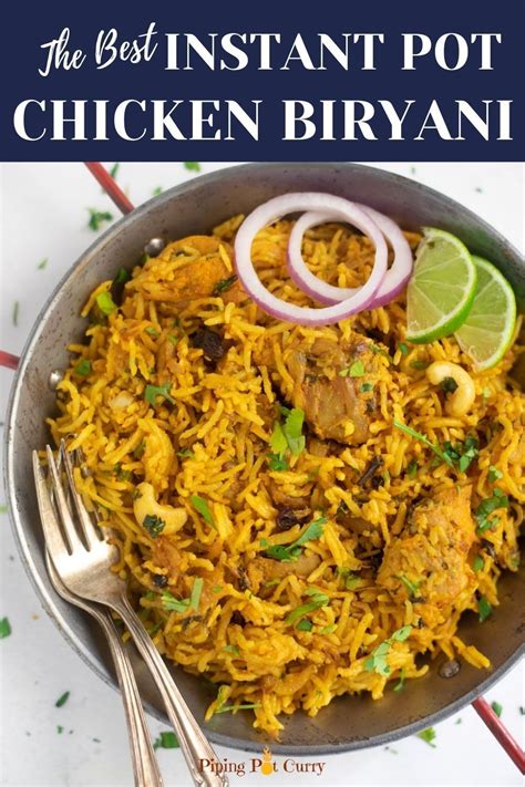 This Instant Pot Chicken Biryani Has Fragrant Rice Cooked With Tender