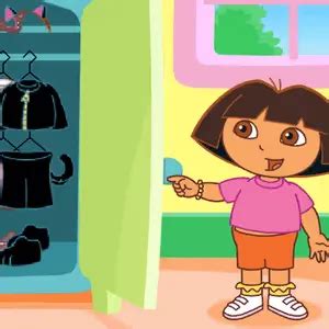 Dora The Explorer Dora S Adventure Dress Up Flash Games Archive