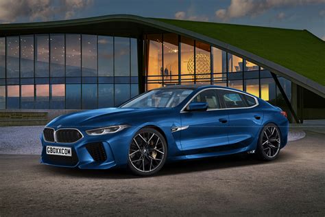 The bmw m8 coupé offers luxury ambiance with the ultimate motorsport feeling, designed to push the limits of dynamic. BMW M8 Gran Coupe Puts On A Production-Ready Blue Suit ...