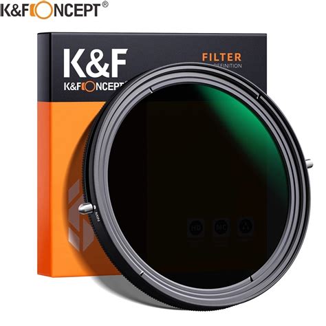 K F Concept 2in1 Fader Variable Nd Filter Cpl Circular Polarizing
