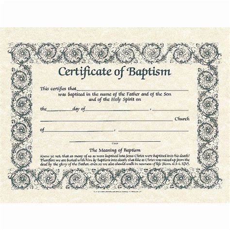 Free baptism certificates creative images. Free Printable Baptism Certificates Luxury Baptism ...