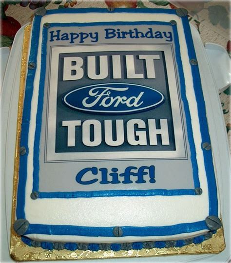 Ford Birthday Cake