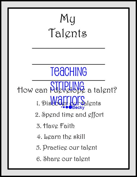 Lesson 26: Parable of the Talents