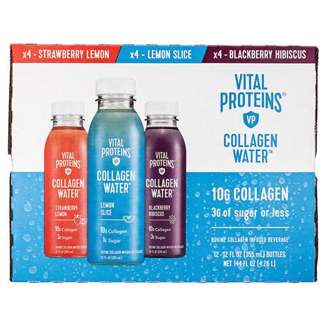 Vital Proteins Collagen Water 12oz 12pk 2597 My Wholesale Life