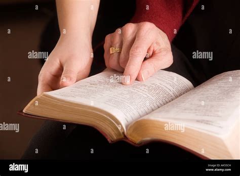 Dos Personas Leyendo La Biblia Fotografía De Stock Alamy