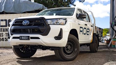 Electric Toyota Hiluxes And Ford Rangers Aussie Company Offering