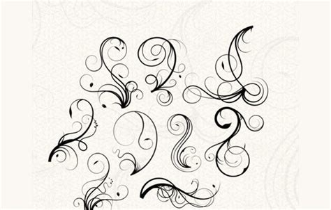 15 Swirlrainbow Brushes Download For Photoshop Design Trends