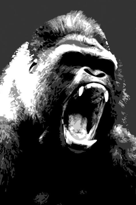 40 Gorillas Ideas Gorilla Gorilla Tattoo Silverback Gorilla
