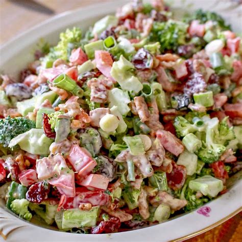 Add clean and dry broccoli pieces into a large mixing bowl. A classic broccoli bacon salad that can be made all year ...