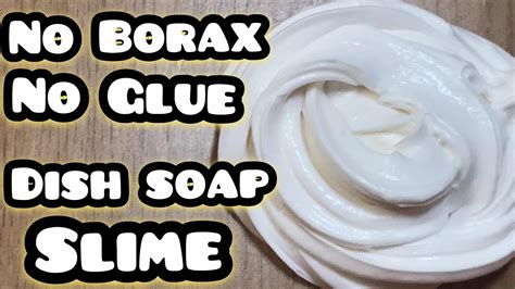 Slime Without Glue Or Borax Or Cornstarch Diy Slime Out Of Hand