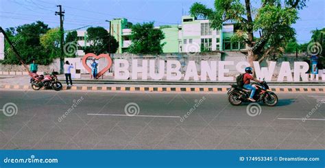 I Love Bhubaneswar Smart City Editorial Image Image Of Awesome Smart