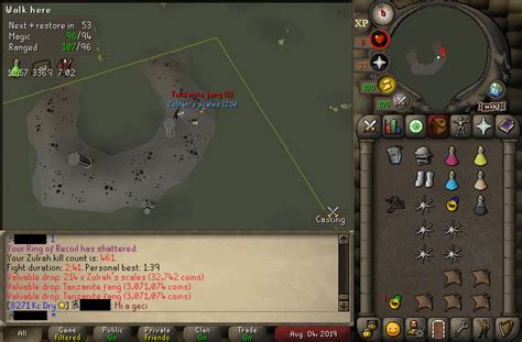 Finished Zulrah On My Iron With Double Tanz Fang Drop R2007scape