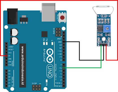 Cara Mengakses Dan Pemrograman Reed Switch Sensor Menggunakan Arduino Uno