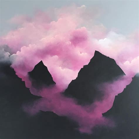 Gorgeous Cloud Paintings By Brooklyn Whelan Art Pastel Clouds Painting