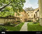 Nonnberg Abbey, a Benedictine Monastery in Salzburg, Austria. "Maria ...