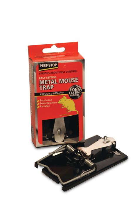 Pest Stop Easy Setting Metal Mouse Trap From Chelford Farm Supplies