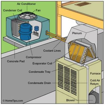 Visit your local heating and cooling company. Buying, Fixing & Installing a Central Air Conditioner ...