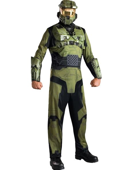 C830 Mens Halo 3 Master Chief Suit Halloween Fancy Dress
