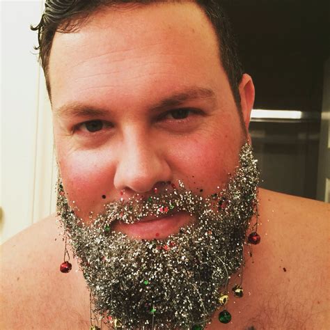 Holiday Glitter Beard