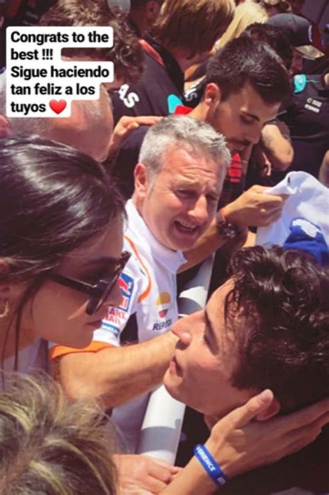 Marc Marquez Girlfriend Lucia Rivera Gives Motogp Fans Sneak Peak They