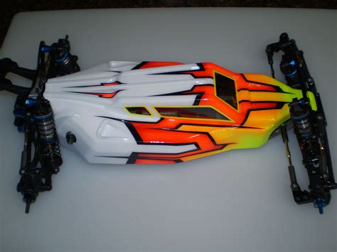 Rc Chassis Car Vinyl Graphics Rc Car Bodies Rc Buggy Kustom Paint