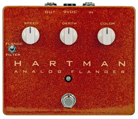 Hartman Analog Flanger | Guitar effects pedals, Guitar ...