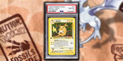 Manga Pokémon Tcg Which Fossil Set Cards Are Worth The Most Money Now