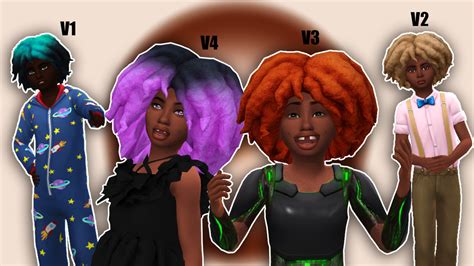 The Black Simmer Void By Qwertysims Converted To Children By Hbcu
