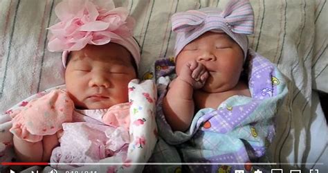 Identical Twins Give Birth To Daughters On Same Night