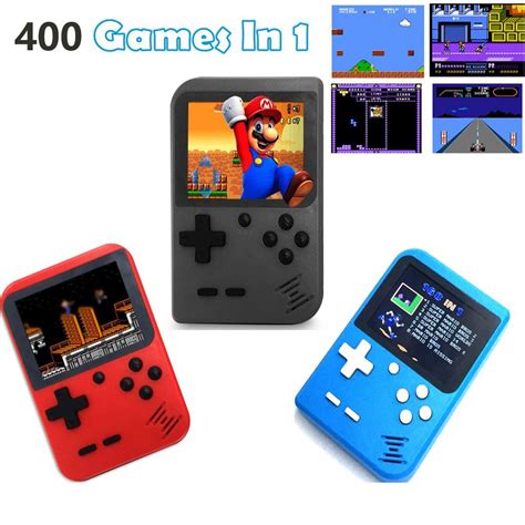 High Quality 400 In 1mini Handheld Gameboy Game Console Emulator Built