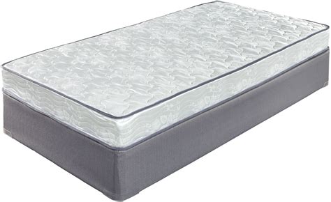 The 6 inch memory foam mattress provides contouring comfort with a memory foam layer that supports the natural shape of your body promoting proper circulation and spinal alignment. 6 Inch Bonell White Twin Mattress with Foundation from ...
