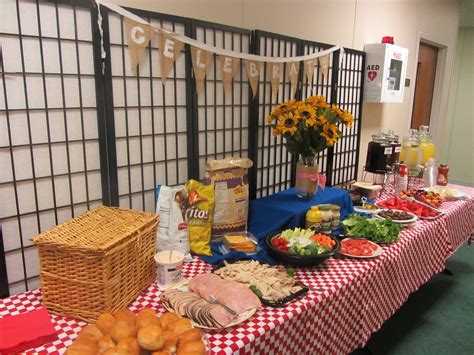 Picnic Themed End Of The Year Luncheon Teacher Appreciation Lunch