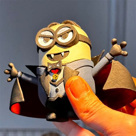3d File Minions Dracula 🎃・3d Printable Model To Download・cults