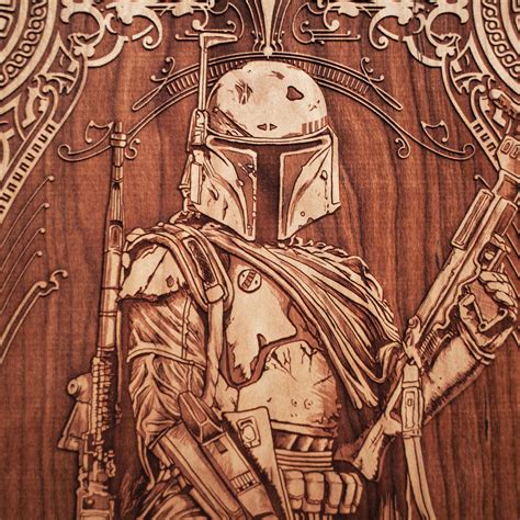 Spacewolf An Amirican Wood Worker Creates Highly Detailed Laser