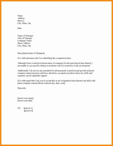 Download Unique Job Resignation Letter For Personal Reasons