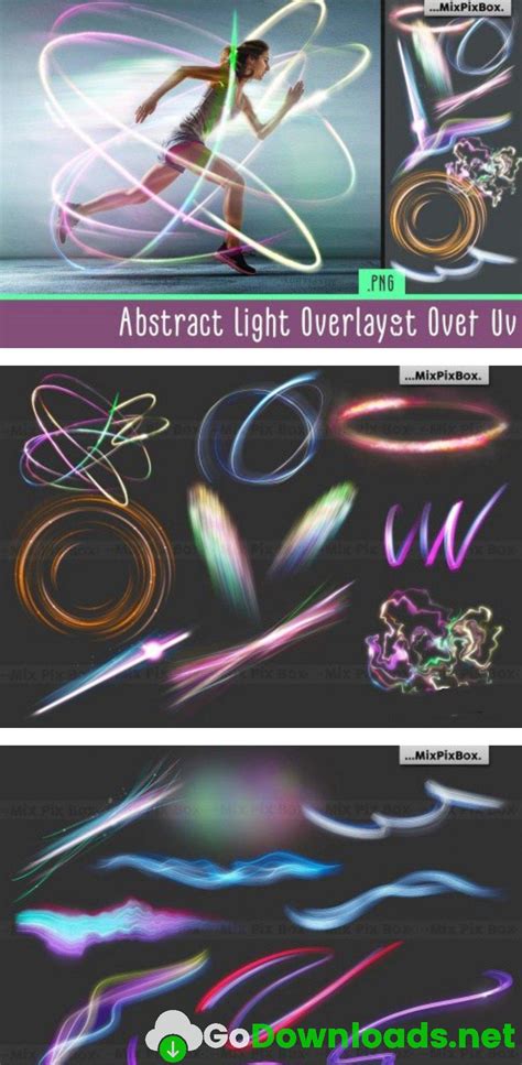 Creativemarket Abstract Light Overlays 5219608 Free Download