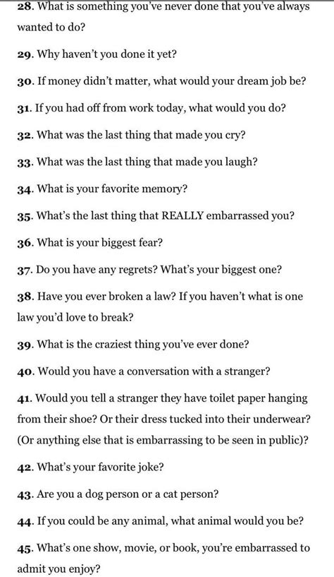 Mean Girls On Twitter I Love This 50 Questions To Ask A Girl If