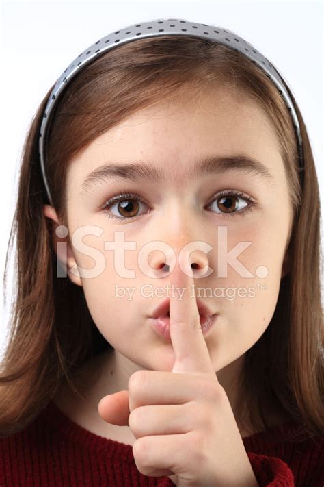 Finger On Lips Stock Photo Royalty Free FreeImages
